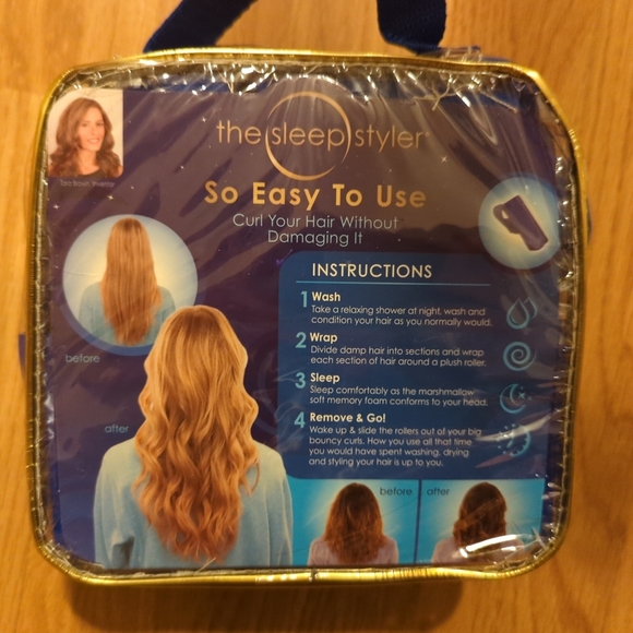 Shark Tank Hair Shark Tank Sleep Styler Nighttime Hair Curlers 2